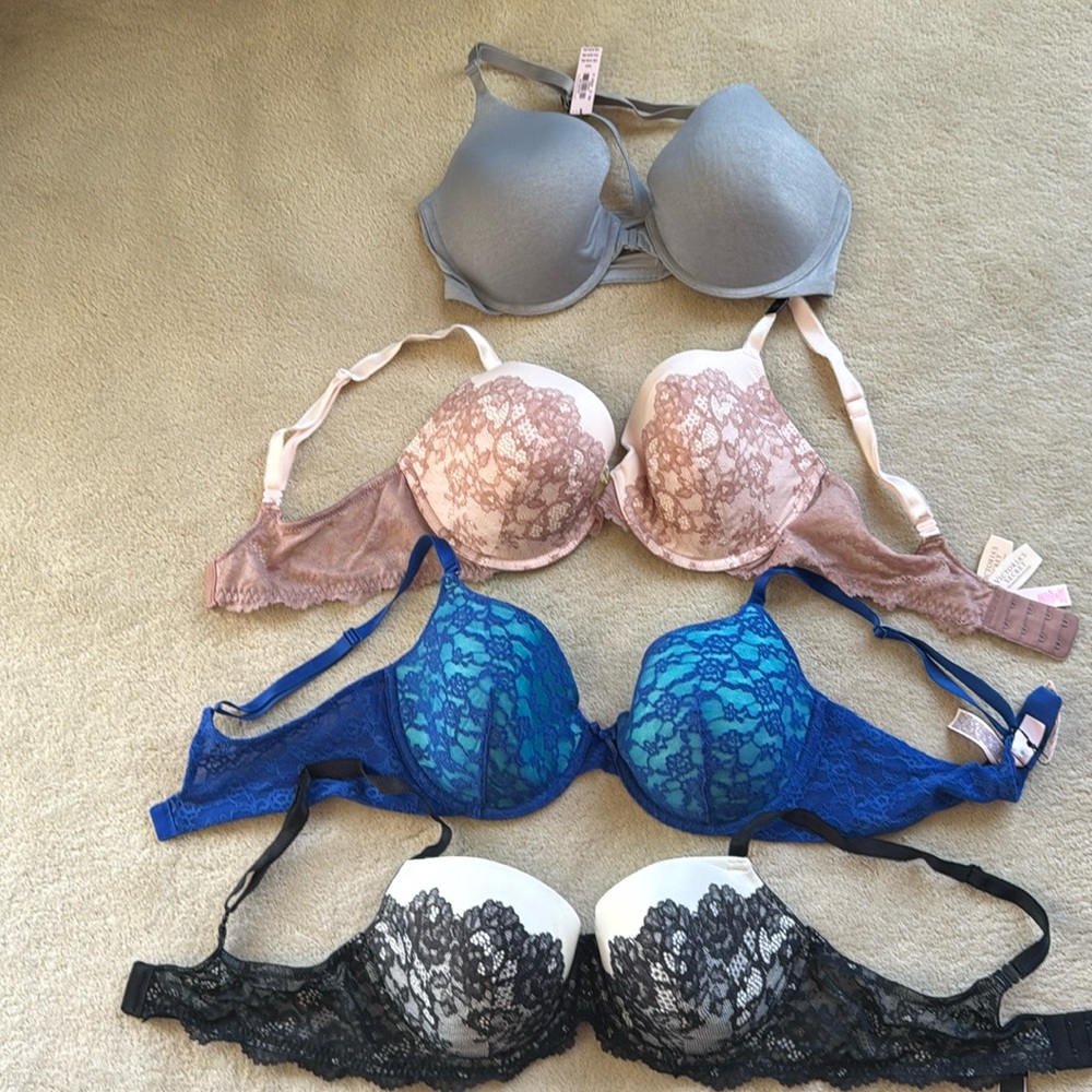 Lot of 4 Victoria’s Secret Bras